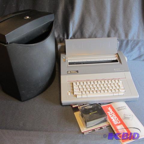 Smith Corona Typewriter, Shredder