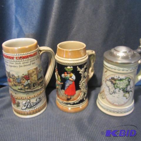 German & Strohs Steins