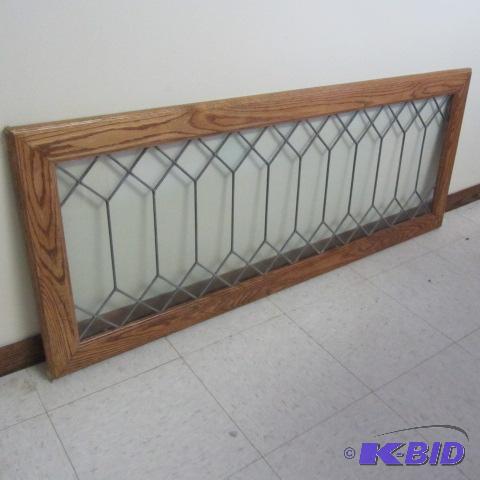 Antique Leaded Glass Window