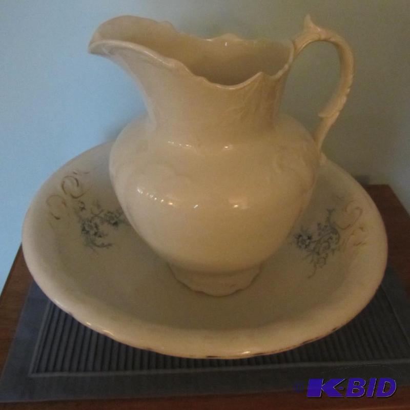Antique Basin & Pitcher