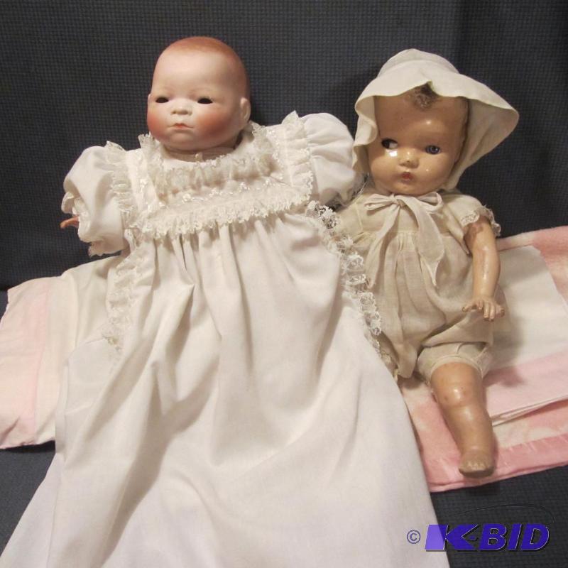 Composition & Bisque Dolls