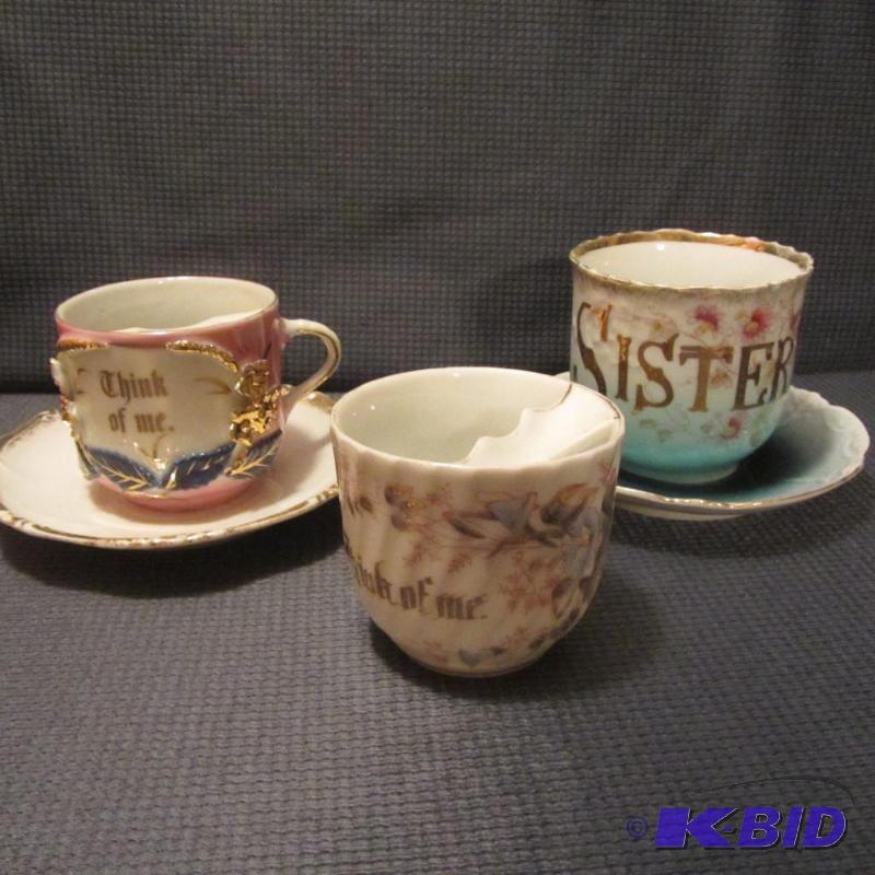 Mustache & Shaving Cups