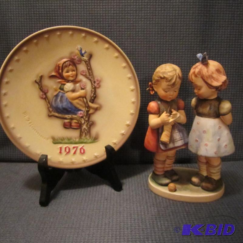Hummel Figure & Plate