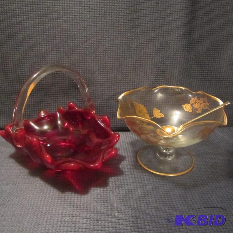 Fancy Basket & Candy Dish