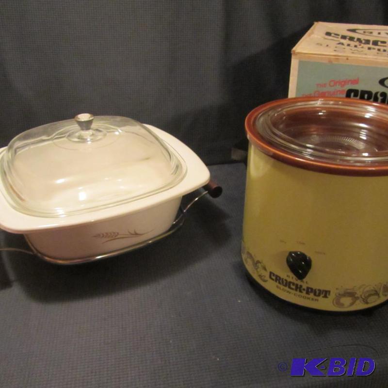 Corning Dutch Oven, Crockpot