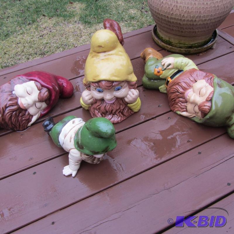 Ceramic Garden Trolls