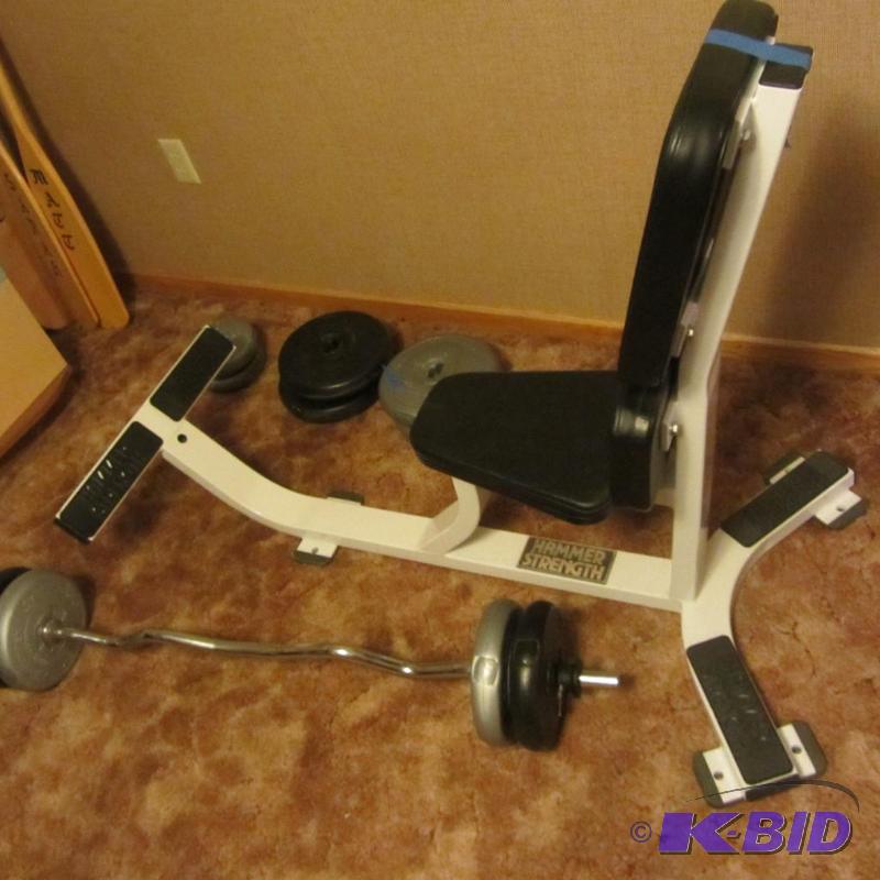 Hammer Strength Training Bench