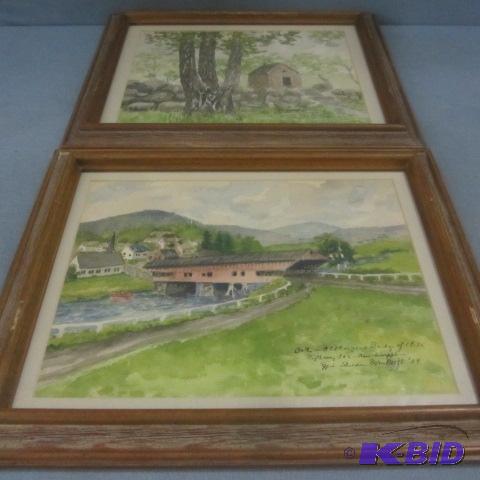 New England Watercolors