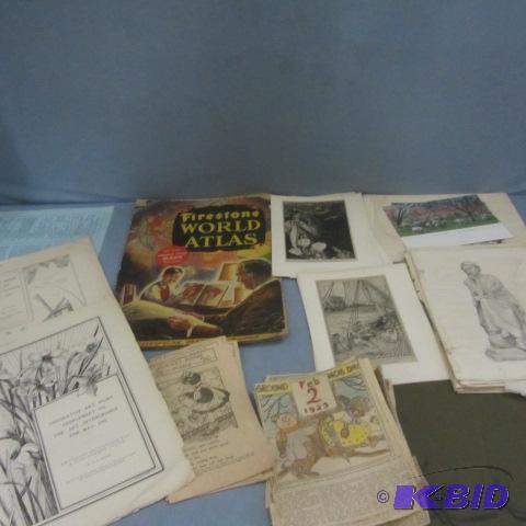 Atlas, Puzzles, Art Supplements