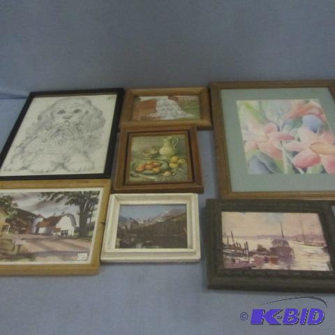 Vintage Framed prints