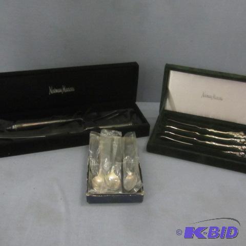 Stainless Carving Set, Spoons, knives