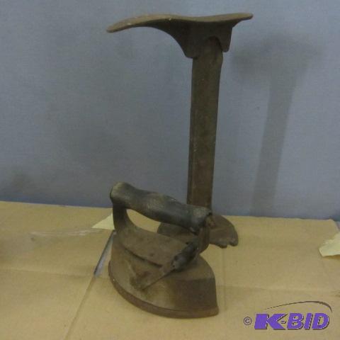 Antique Sad Iron, Shoe Last