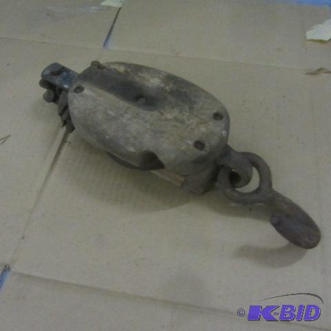 Antique Block Pulley