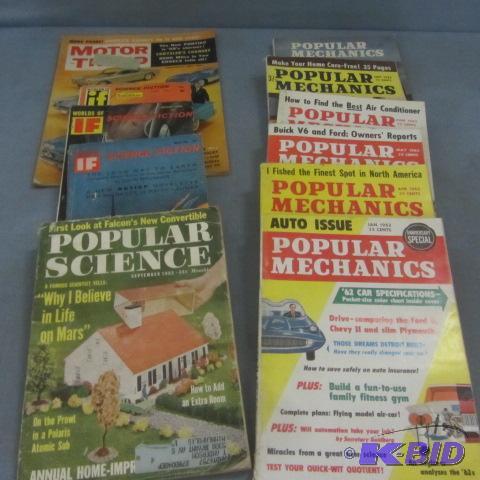 Motor Trend, Popular Science, Mechanics