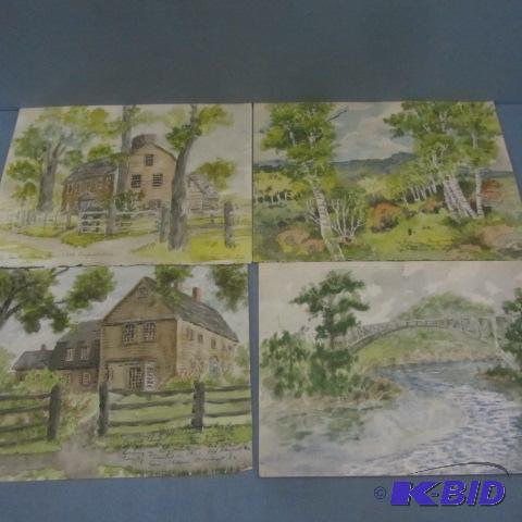 Watercolors By Effie Sheldon Bornhoft