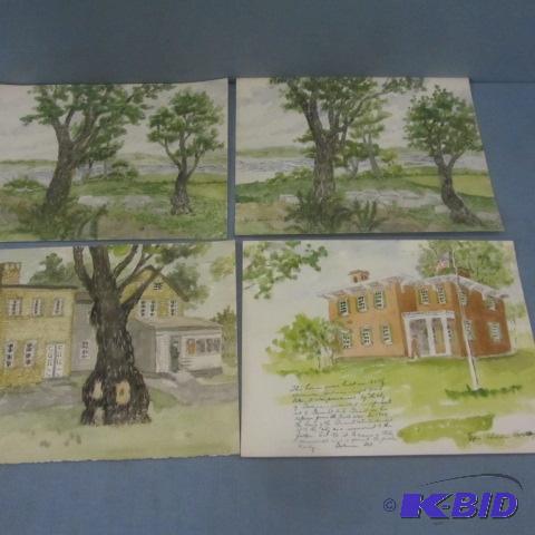 Watercolors By Effie Sheldon Bornhoft