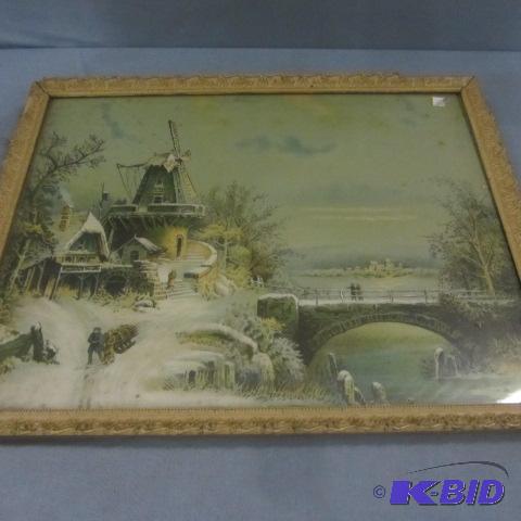 The Old Mill Print
