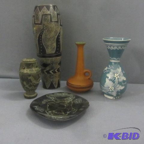 Ceramic Vases, Ashtray