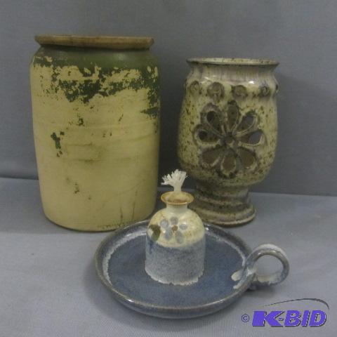 Pottery, Snuff Jar