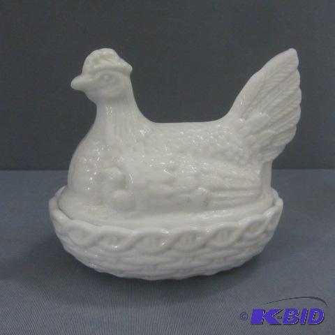 Nesting Hen With Chicks