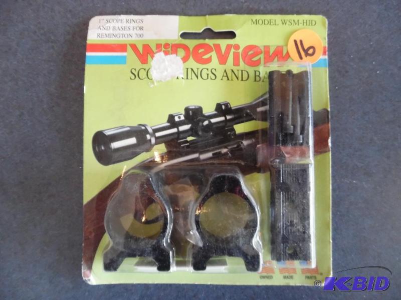 Scope rings and base