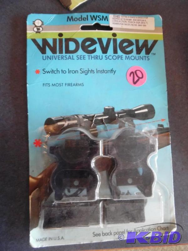 Scope mounts