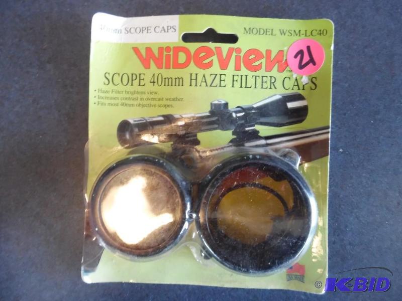 Scope filter caps