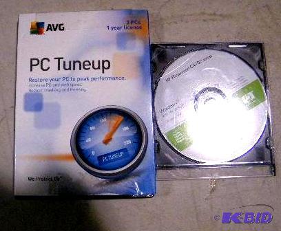 lot 109 image: Two Piece Lot - AVG three piece PC tuneup dis...