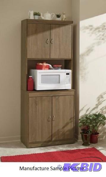 lot 34 image: Microwave Cabinet - Need a lot of storage wit...
