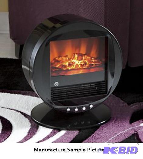 lot 47 image: Electric Fireplace Heater - Warm up with a pe...