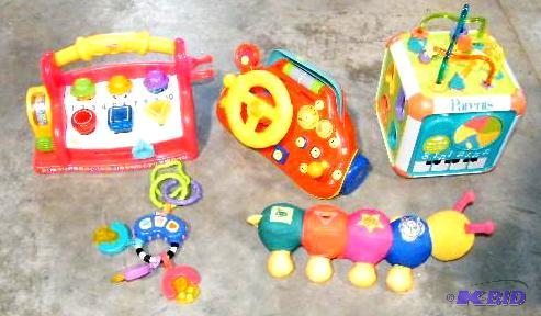 lot 93 image: Lot of Childrens Toys - Infant to toddler - S...