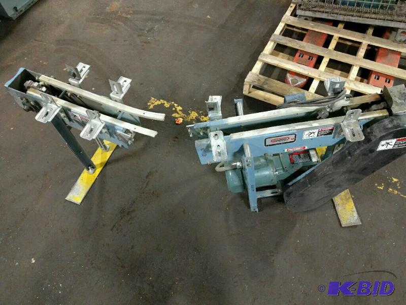 lot 10 image: Arrowhead powered conveyor system with&nbspp...