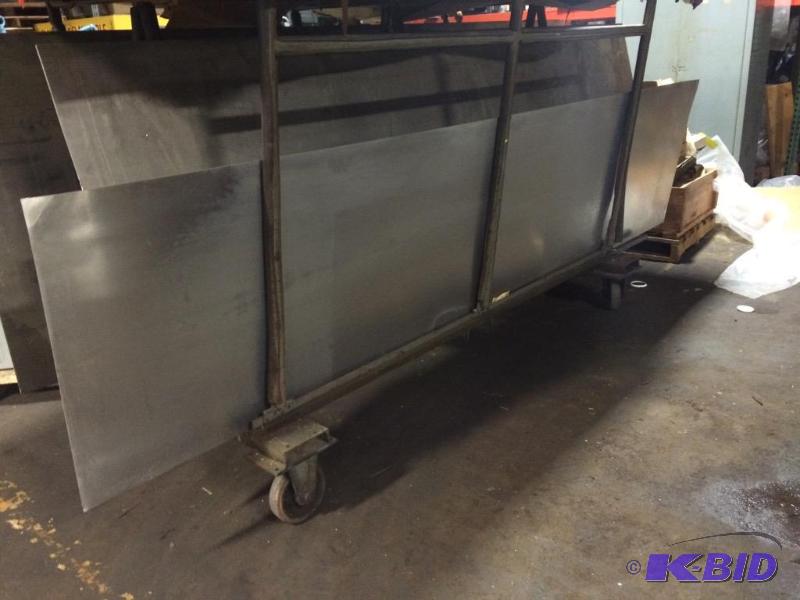 lot 3 image: 34" X 144" X 332" aluminum sh...