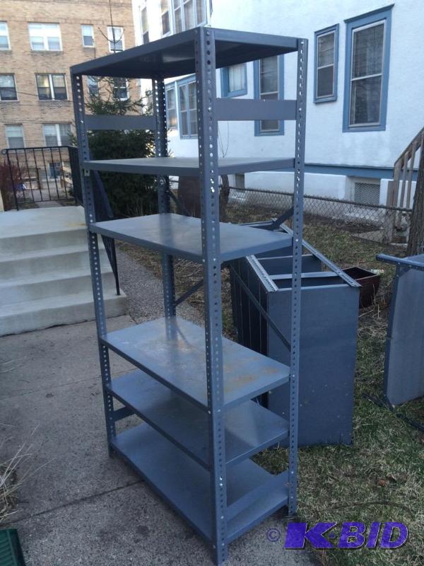 Medium Duty Metal Shelf. &nbspBolt  Clip De...