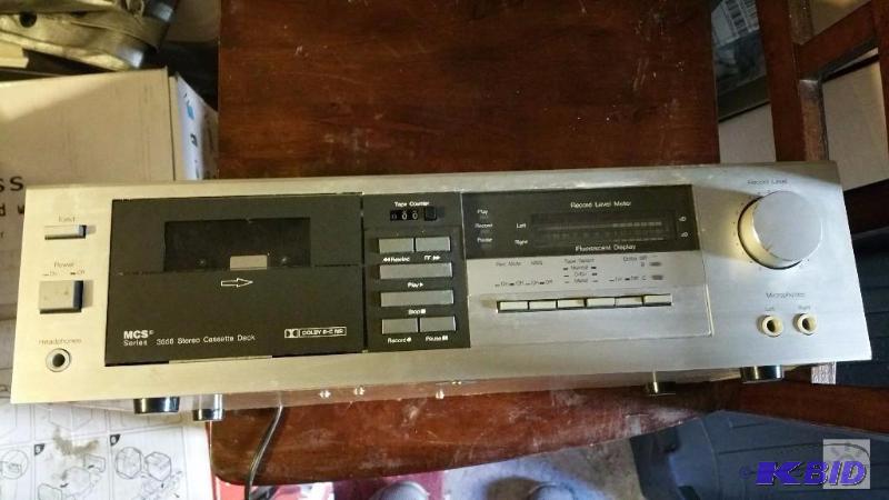 lot 37 image: MCS 3556 Stereo Cassette Deck