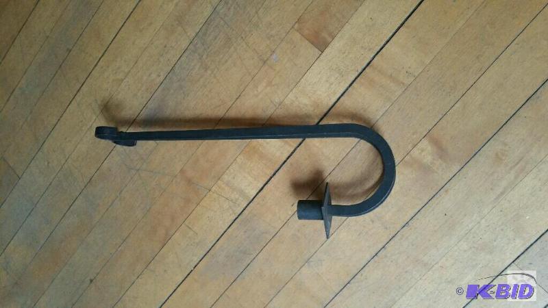 lot 524 image: Cast Iron Candlestick Holder