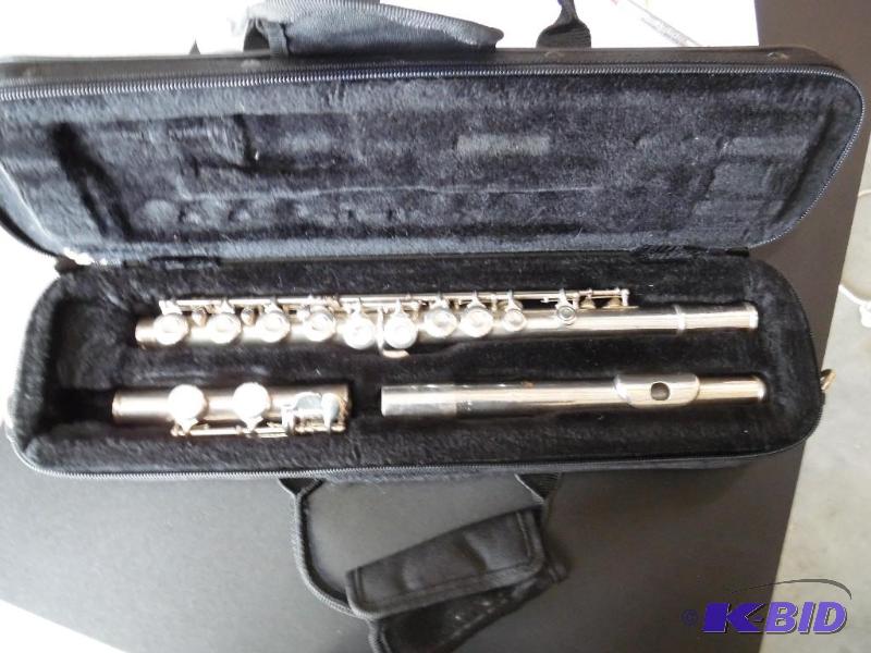 Flute and case