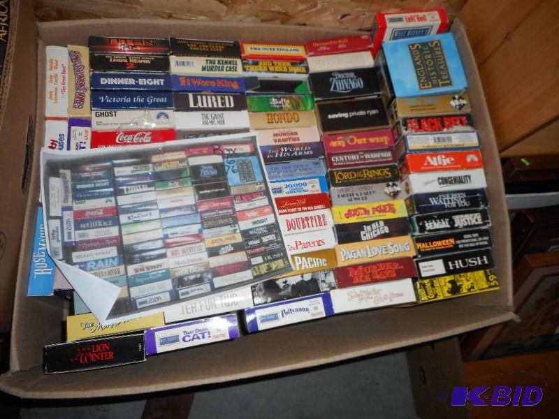 VHS tapes
