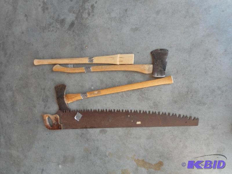 Saw and axes