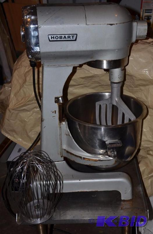 lot 1B image: Hobart 20 Court Commercial Mixer with Stainl...