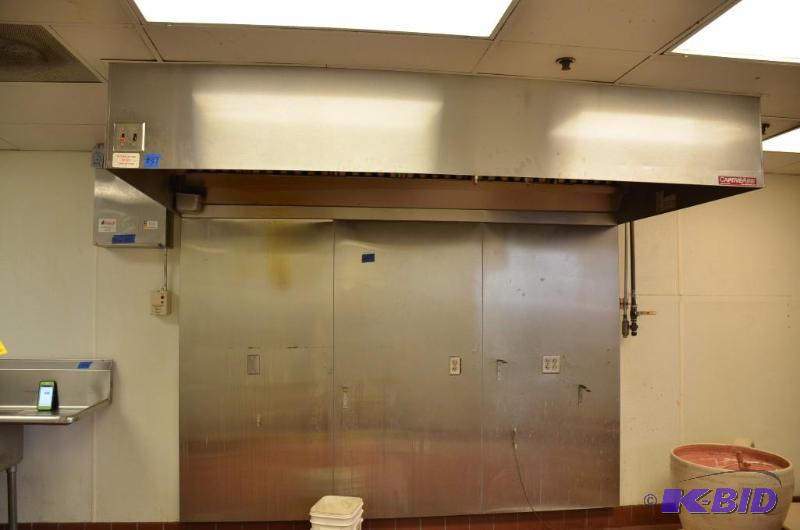 lot 37 image: Ansul system with hood and back splash Ansul...