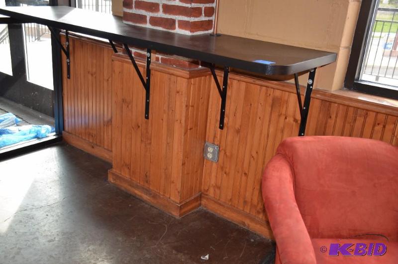 lot 39 image: Over 70 Feet of light colored wainscoting 36&...