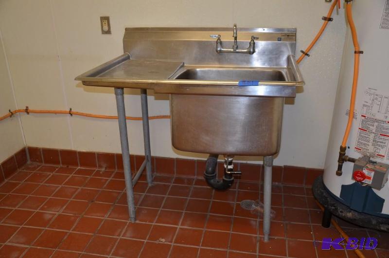 lot 51 image: Eagle Stainless Steel sink by Metal Masters. ...