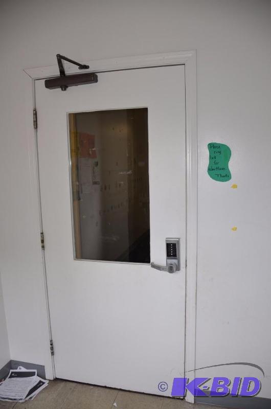 lot 58 image: &nbspDoor with window 36" x 79" fr...