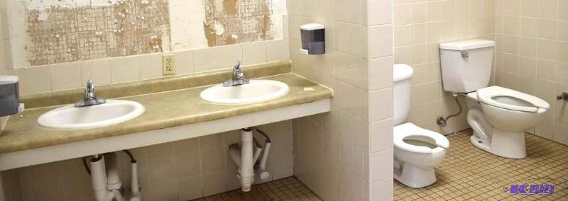 lot 65 image: 2 Sinks and counter 62 12" x 20", ...