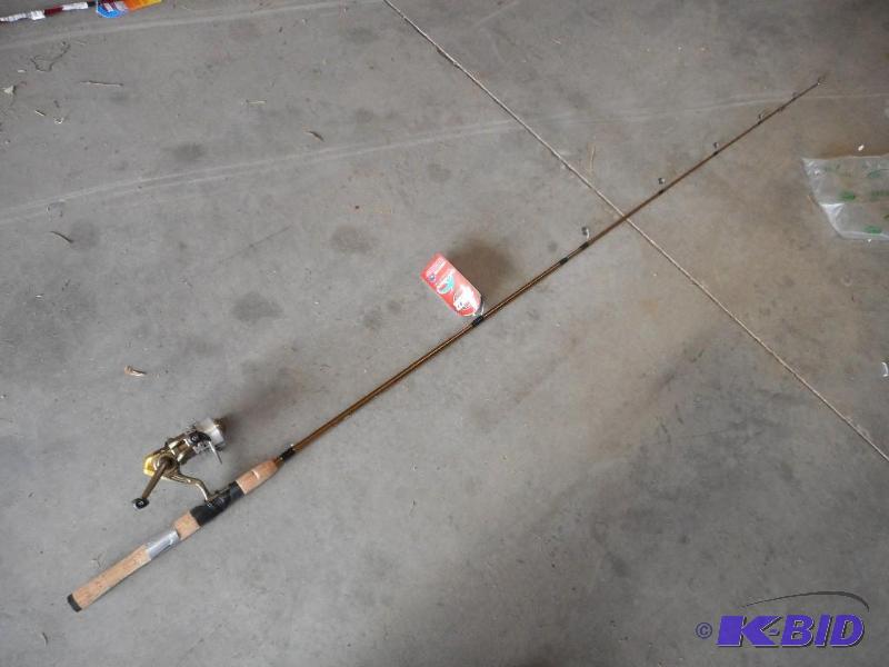 Fishing rod and reel