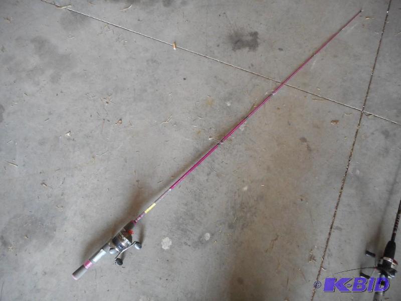Fishing rod and reel
