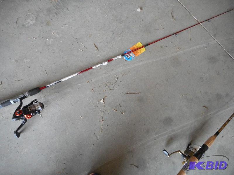 Fishing rod and reel