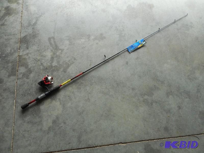 Fishing rod and reel