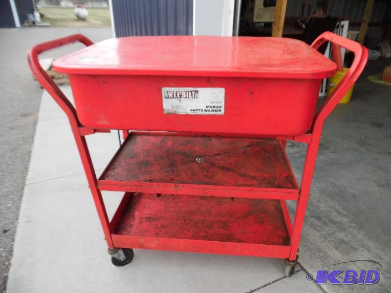 Wel-Built Mobile Parts Washer